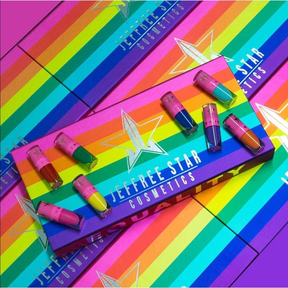 jeffree star cosmetics mini rainbow bundle